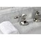 Kingston Brass KS4466TAL Tudor 8" Widespread Bathroom Faucet, Polished Nickel KS4466TAL - alternate 7